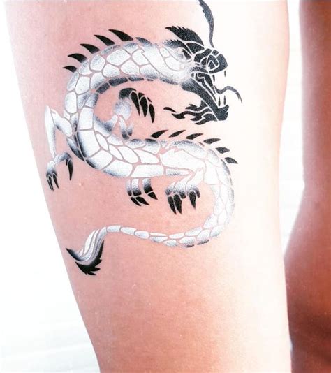 Dragon Neon Tattoo | Neon tattoo, Tattoos, Small tattoos