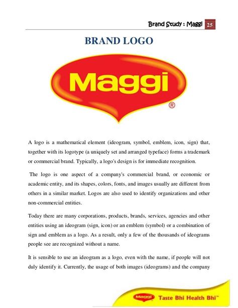 Maggi Logo - LogoDix