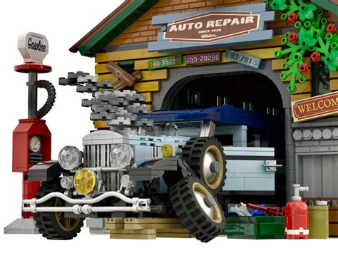 Auto Repair Garage gets enough support for LEGO Ideas review