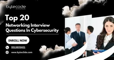 Top 20 Networking Interview Questions in Cybersecurity