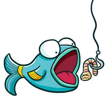 Cartoon Fish Hook