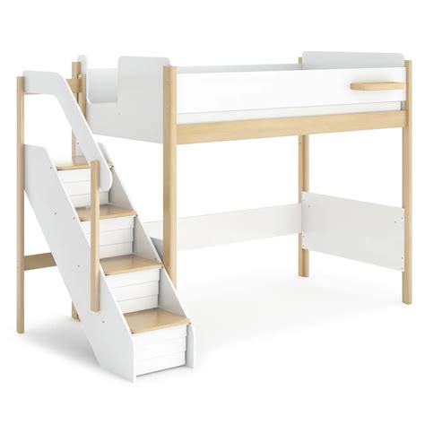 Boori Natty Single Loft Bed - Cherry & Almond | Bunk Beds Australia