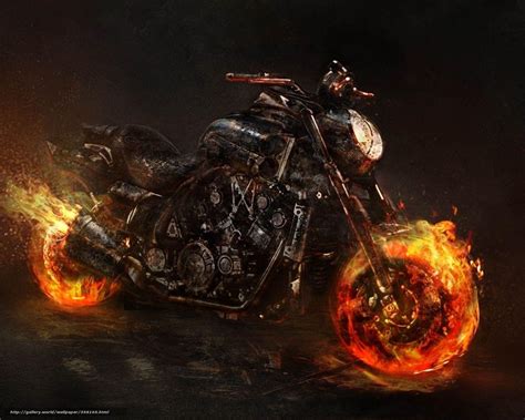 Fire Motorcycle Wallpapers - Top Free Fire Motorcycle Backgrounds - WallpaperAccess