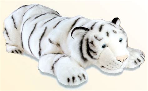 Stuffed Plush White Tiger from No China Plush