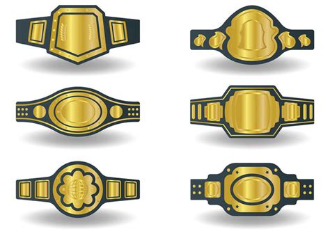 Wrestling Belt Vector at Vectorified.com | Collection of Wrestling Belt ...