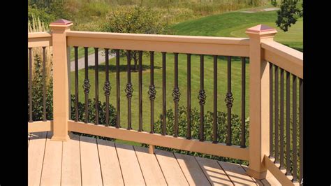 wood deck designs | wood deck railing designs - youtube KPOJMJQ - Decorifusta