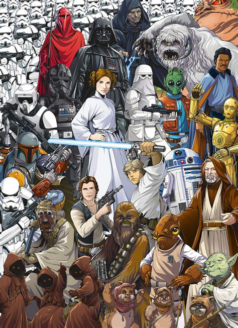 Star Wars Collage Wallpaper