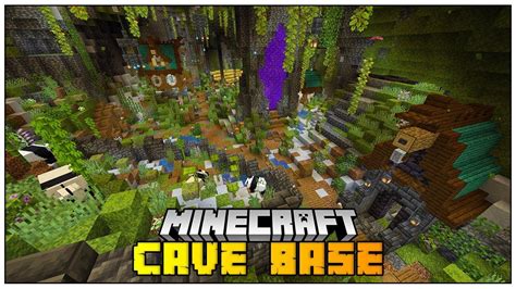 Lush Cave Base Minecraft