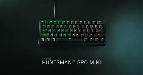 60% Compact Keyboard for Pros - Razer Huntsman V3 Pro Mini | Razer Europe