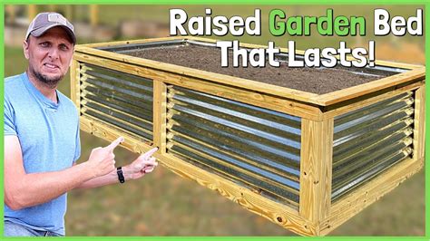 Corrugated Metal Raised Garden Beds Plans | Fasci Garden