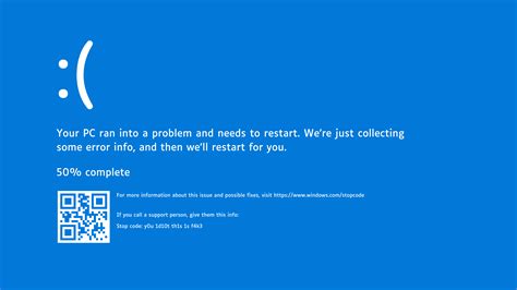 Custom Windows 'Blue Screen of Death' (BSOD) [3840x2160] to fool your friends : r/wallpaper