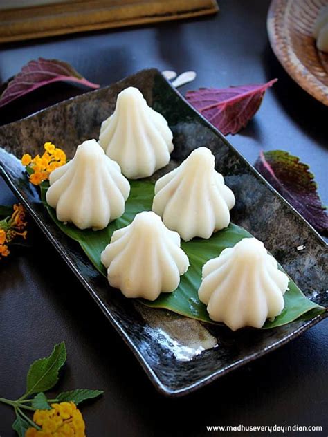 Easy Modak recipe with step by step pics - Madhu's Everyday Indian