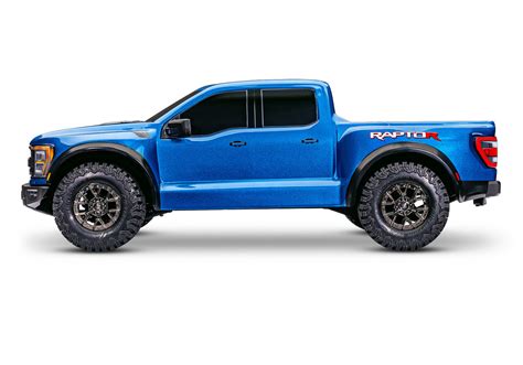 Traxxas Ford Raptor R: 4X4 VXL Blue - Small Addictions RC