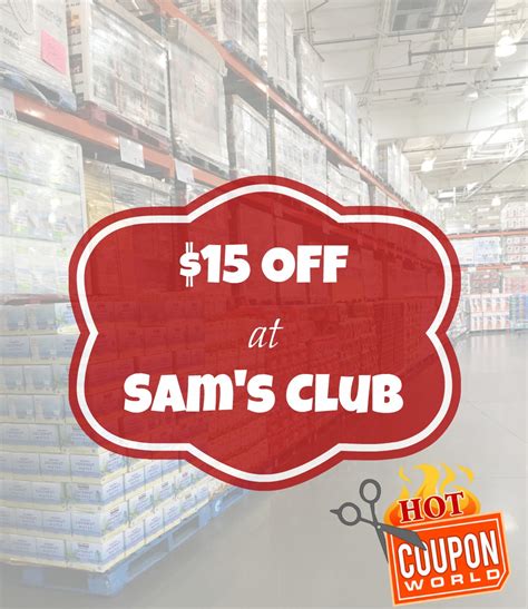 Sam's Club Coupons & Deals (Save $15 on Pickup!)