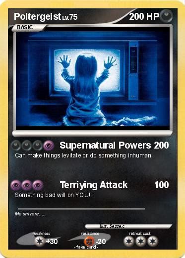 Pokémon Poltergeist 4 4 - Supernatural Powers - My Pokemon Card