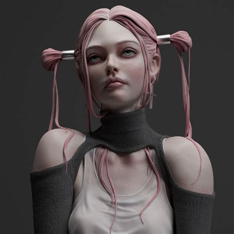 3d Model Character, Character Art, Character Design, Cg Art, Art Station, Cyberpunk Art ...