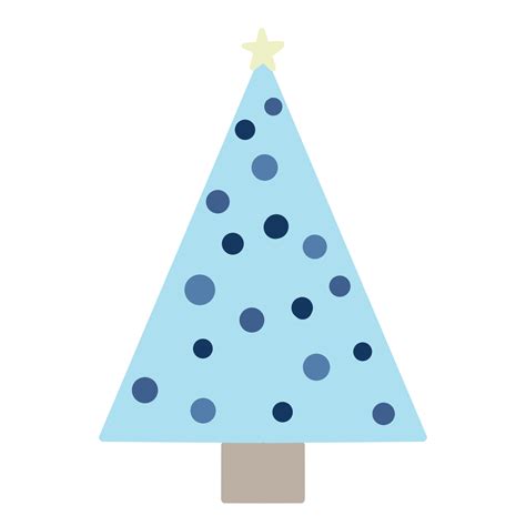 Blue Christmas Tree 9902283 PNG