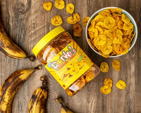 Ripe Sweet Yellow Plantain Chips (Natural) in 2022 | Plantain chips, Plantains, Ripe plantain