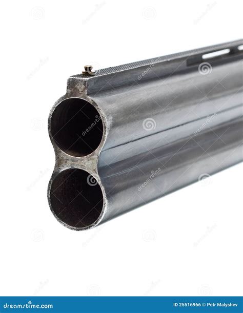 Shotgun Barrel stock photo. Image of background, aiming - 25516966