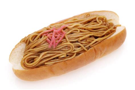 Japanese Food, Yakisoba Pan Bread Stock Image - Image of bread, baked: 178012779