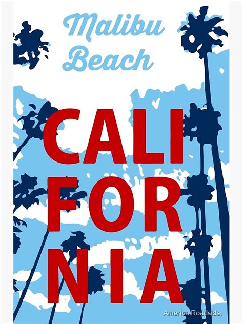 "Malibu - California." Canvas Print for Sale by ishore1 | Redbubble