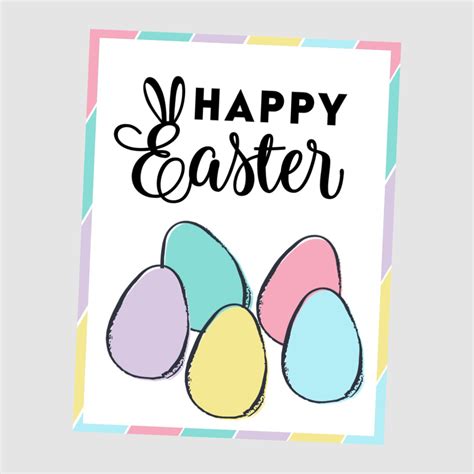 Happy Easter {Free Printable} — Krafty Planner