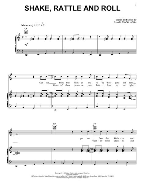 Shake, Rattle And Roll | Sheet Music Direct