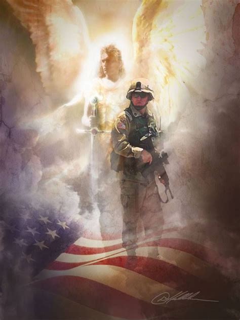 Pray the angels of God to watch over our soldiers