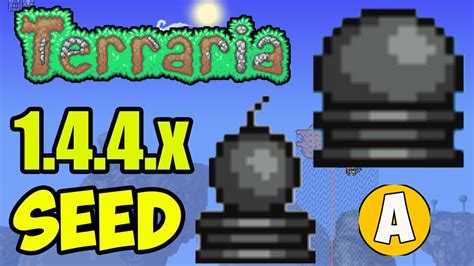 Terraria how to get SLIME & BOMB STATUE fast (SEED for 1.4.4.9) (2024 ...