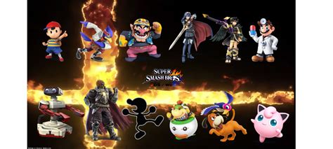 Super Smash Bros. 4 - Unlockable Characters by quintonshark8713 on ...