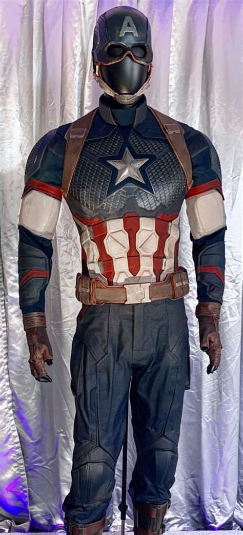 Avengers Endgame Captain America Costume Cosplay Steve Rogers | ubicaciondepersonas.cdmx.gob.mx