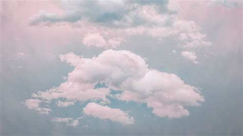 Download wallpaper 2560x1440 clouds, sky, porous, pastel, light ...