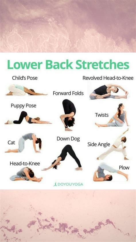 lower back stretch Low Back Stretches, Yoga Stretches, Stretching ...