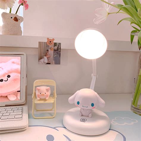 cinnamoroll desk lamp with USB charging port eye caring ...