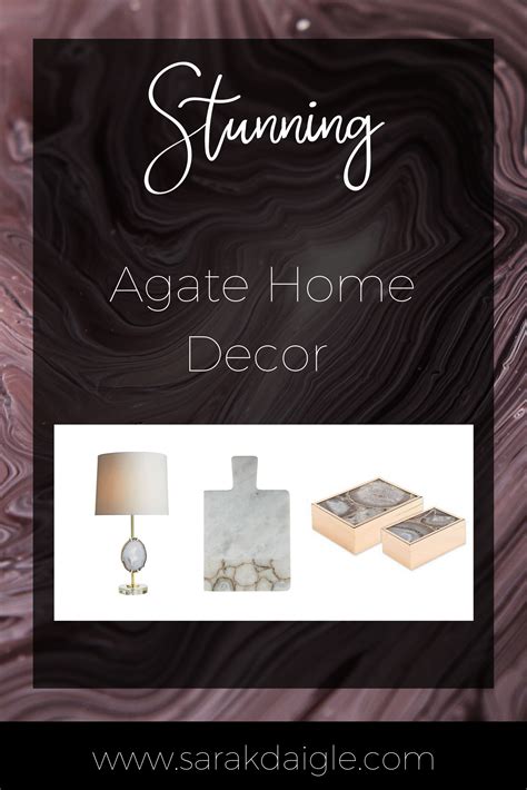 Find the best Agate lamps, living room pieces, and other unique decor items to add a touch of ...