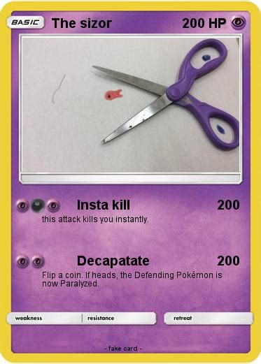 Pokémon The sizor - Insta kill - My Pokemon Card