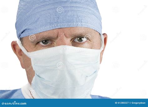 Surgeon with Mask stock image. Image of person, specialist - 61280227