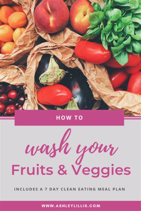 How to Wash Fruits and Vegetables with Vinegar. Rid your produce of ...