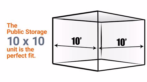 10x10 Storage Unit Size Guide - YouTube