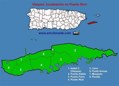 Mapa de Vieques Florida, Quick, Maps, World, Puerto Rico Map, Cities, The Florida