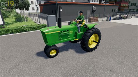 John Deere 4020 v 1.0 - FS19 mods / Farming Simulator 19 mods