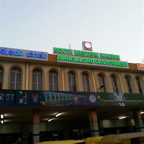 Bangalore Cantonment Railway Station - Train Station in Shivaji Nagar