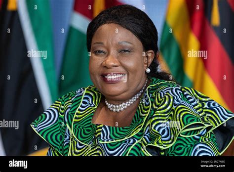 Auxillia Amai Mnangagwa, First Lady of the Republic of Zimbabwe attends the first meeting of ...