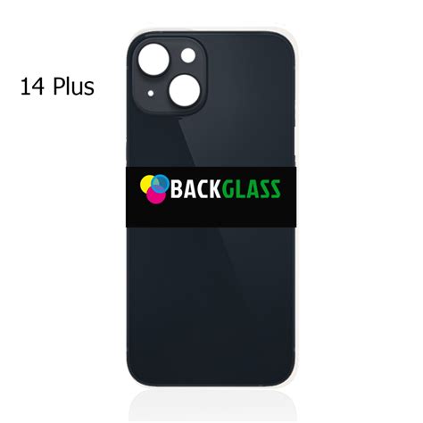 iPhone 14 Plus Back Glass (Large Camera Hole) (Black) – Back Glass USA