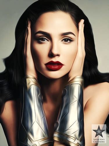 Oil Painting Gal Gadot Wonder Woman | Hi Gal Gadot ! I hope … | Flickr