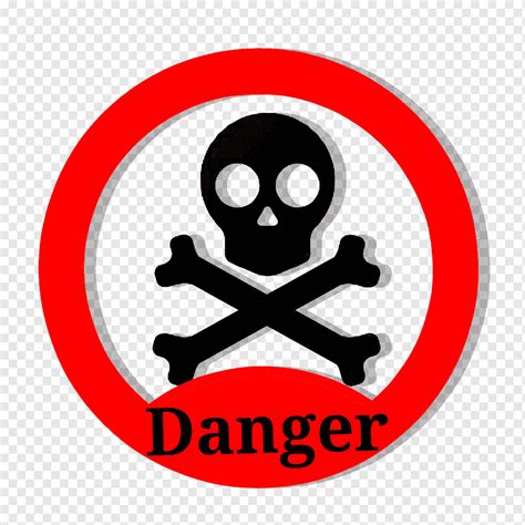 Danger, Skull, Vector, Sign, png | PNGWing