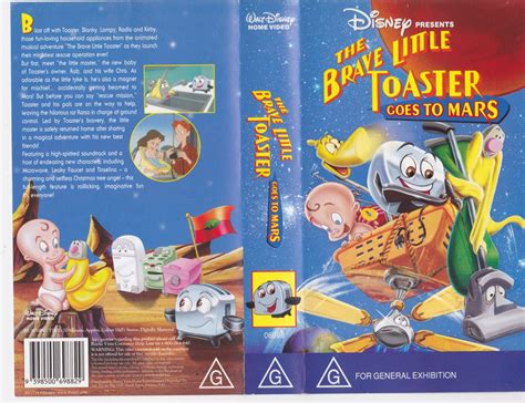 THE BRAVE LITTLE TOASTER GOES TO MARS VHS VIDEO PAL~ A RARE FIND | eBay