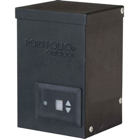 Portfolio 12-Volt Multi-Tap Landscape Lighting Transformer with Digital ...