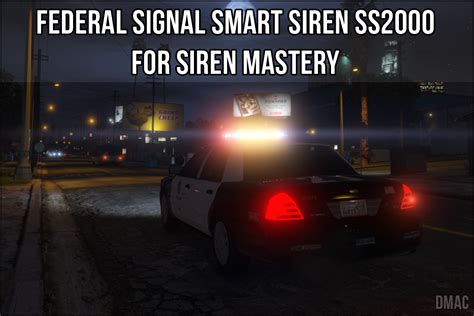 LAPD Federal Signal Smart Siren SS2000 for Siren Mastery - GTA5-Mods.com