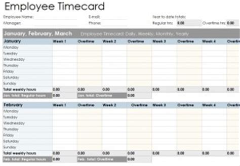 Monthly Timesheet Template | Monthly Timesheet Template Excel